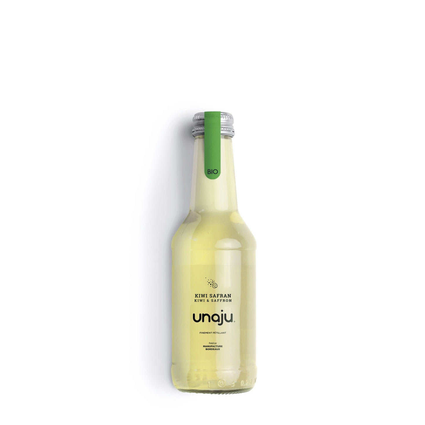 Jus de fruit bio et pétillant - Kiwi safran