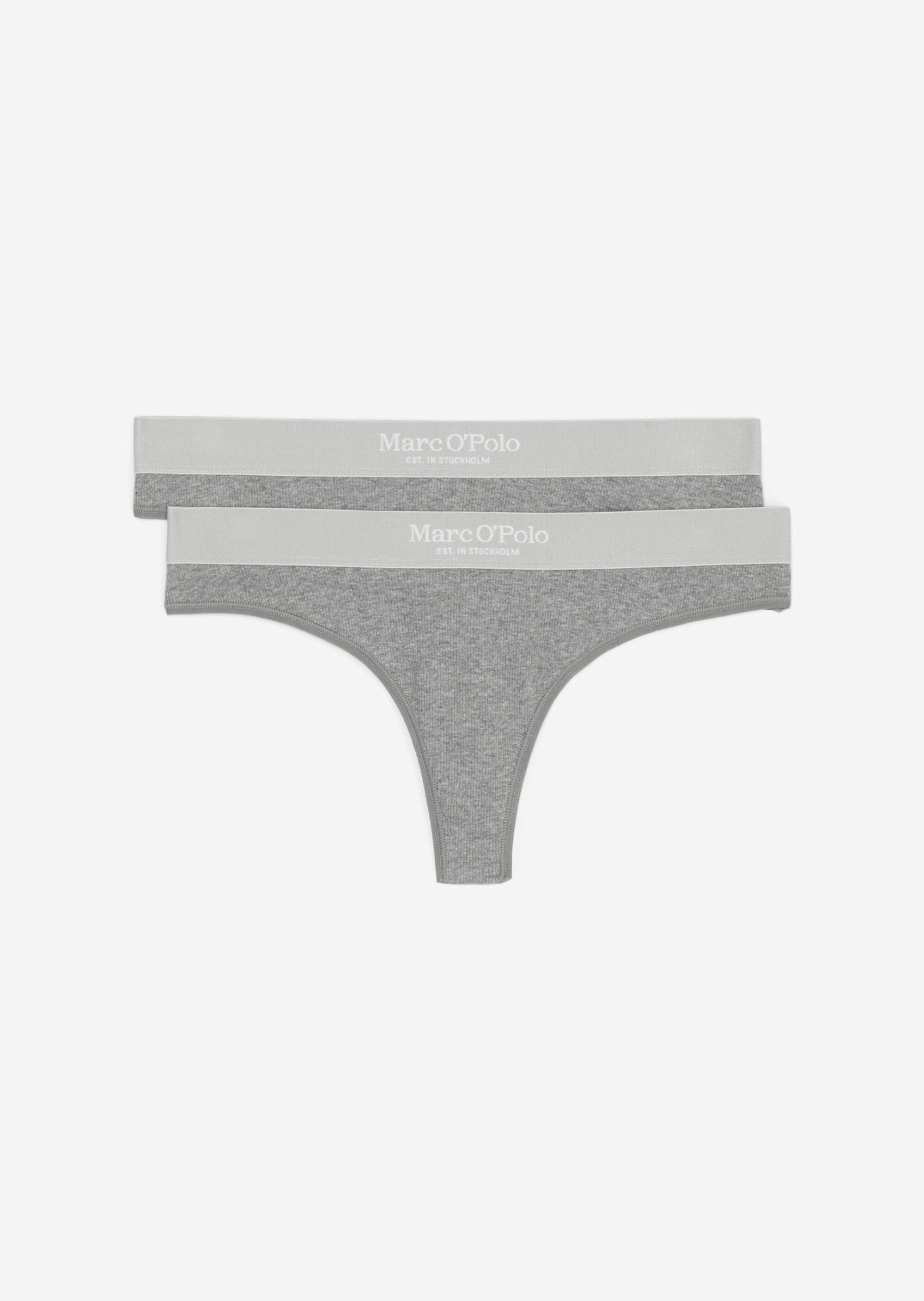 Feinripp-Tanga im 2er Pack