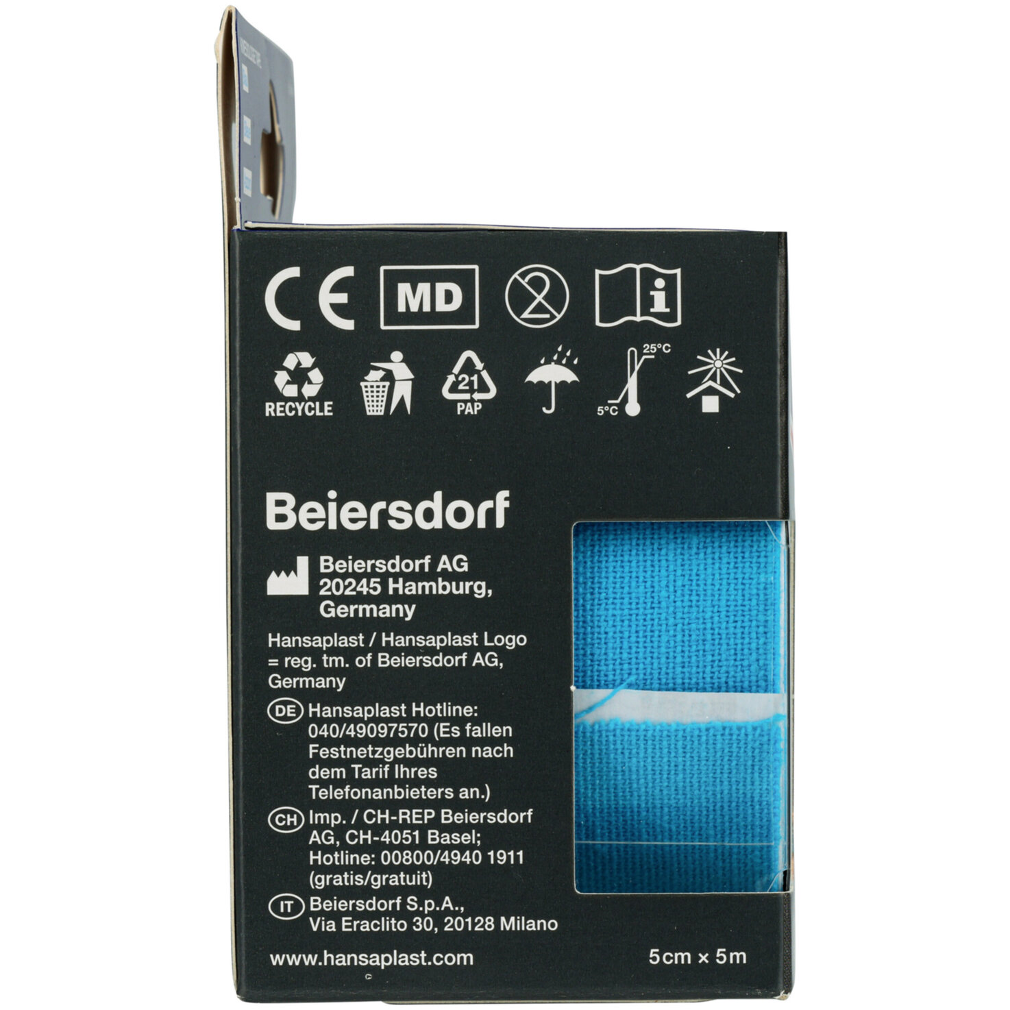 Hansaplast Kinesiologieband blau