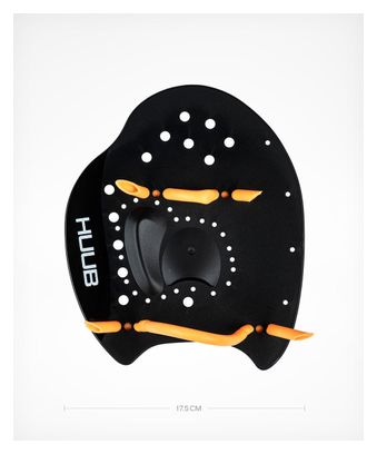 Hand Paddles Huub Noir