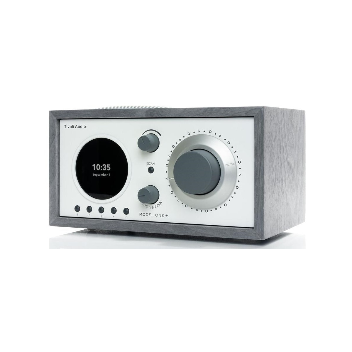 Tivoli Audio Model ONE+, Grå/Hvit