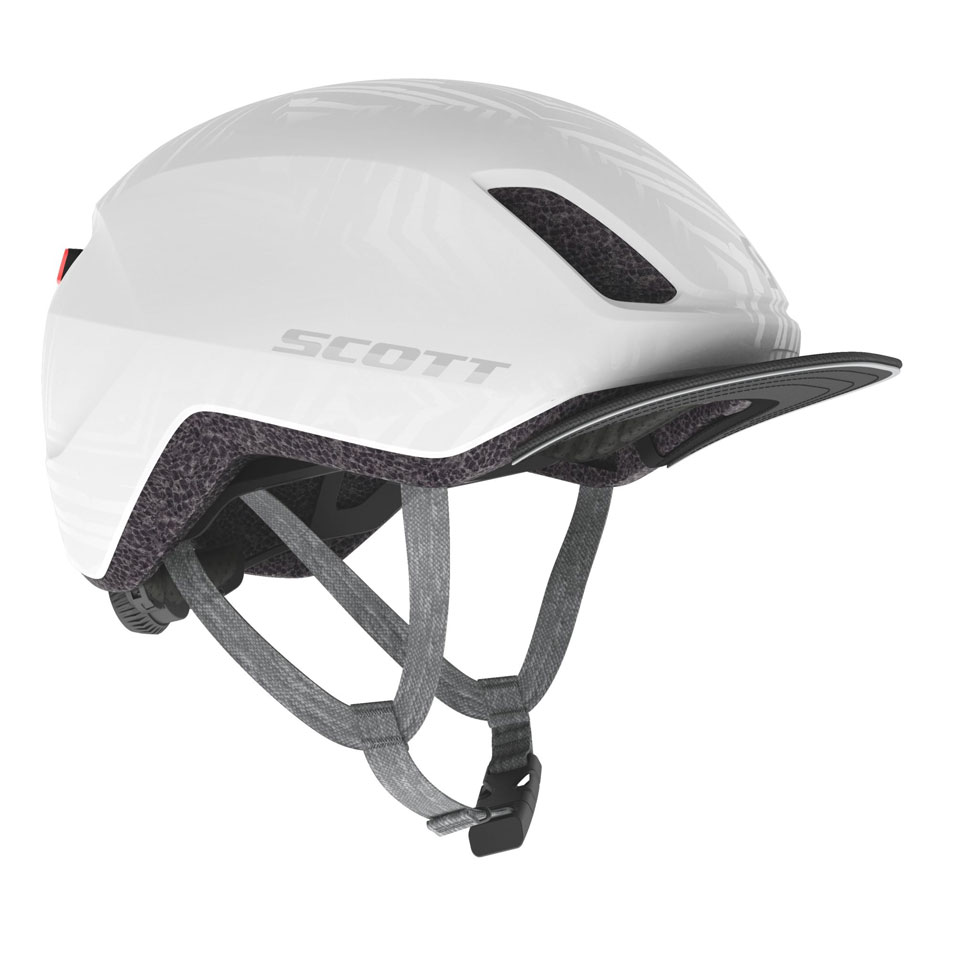 Scott Il Doppio Plus Cykelhjelm Pearl White MIPS