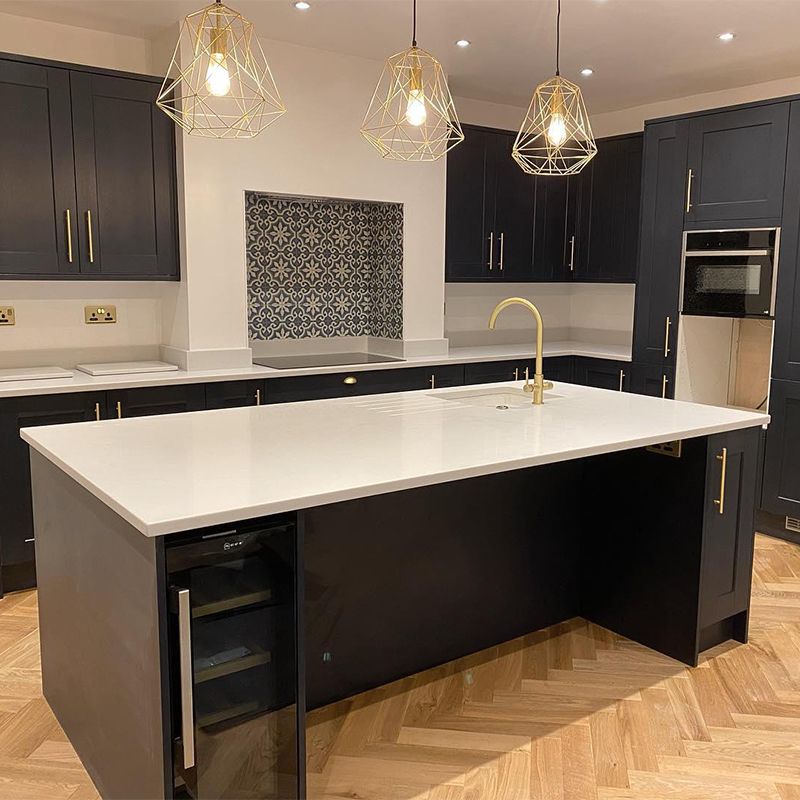 Industriële hanglamp goud  - Framework Basic