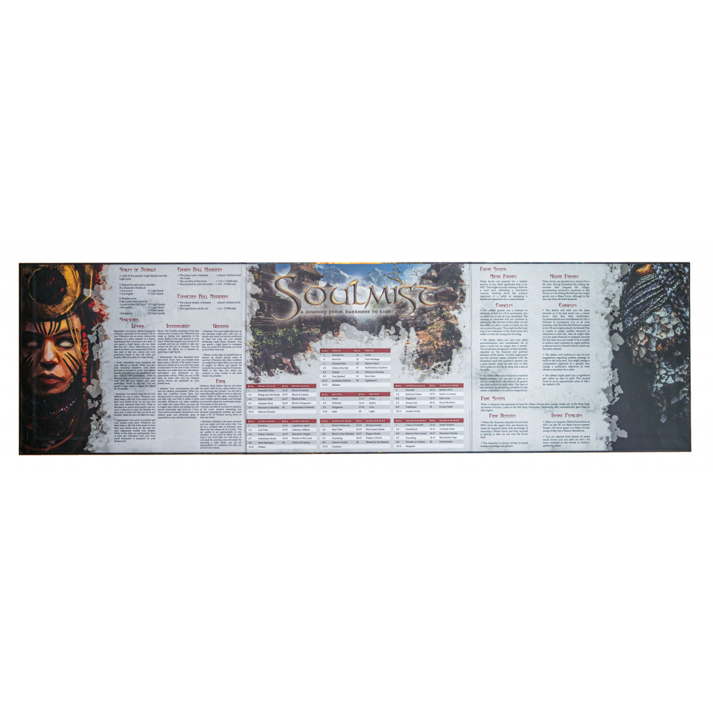 Soulmist - GM Screen