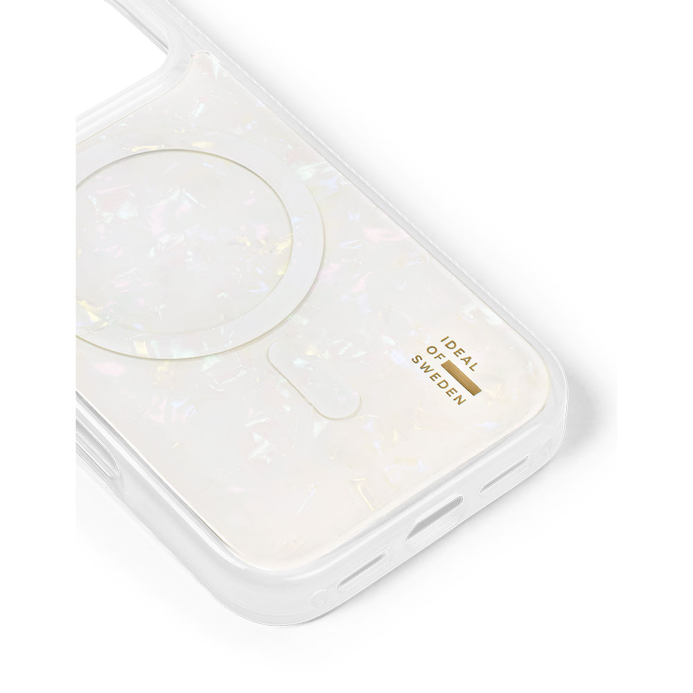 iPhone 17 Pro MagSafe Hardcase Hülle Pearlized Case Recycled (IDPLCMS-I2561P-10) - Weiss