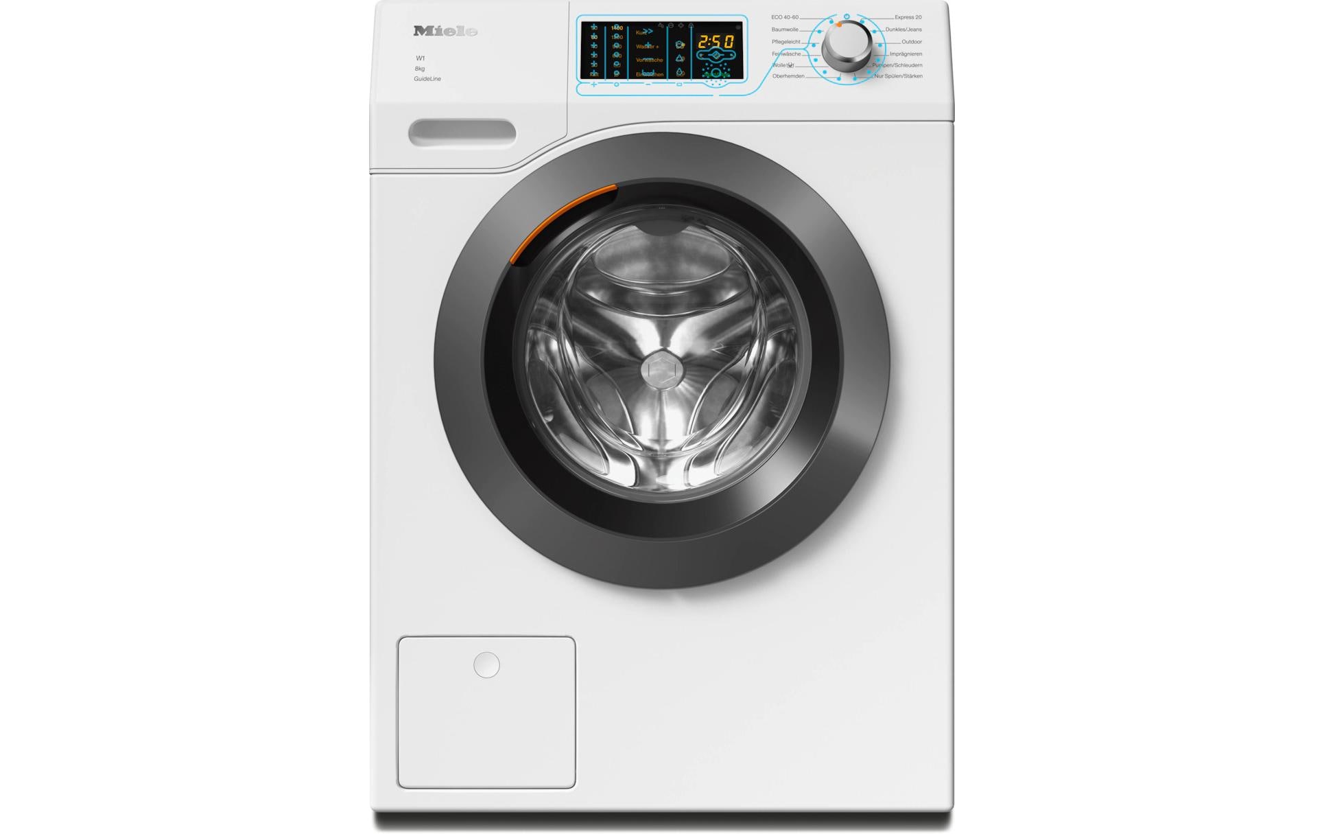Waschmaschine WDD131 WPS GuideLine Rechts<br>Frontloader mit 8 kg Ladekapazität