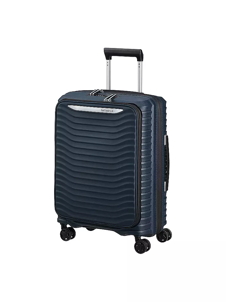 SAMSONITE Trolley  UPSCAPE SPINNER 55cm erweiterbar blue nights blau
