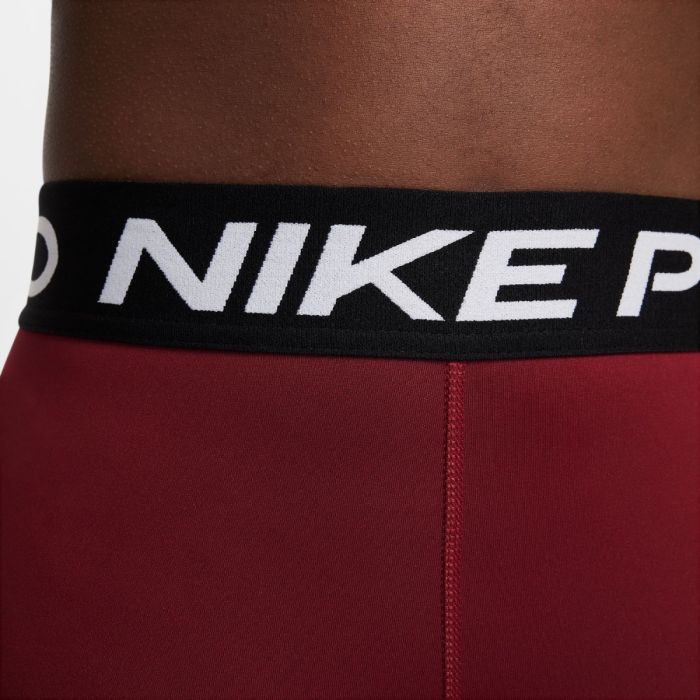 Nike Junior Lange tights Pro Tight Rød