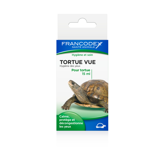 Hygiène des yeux pour tortues : flacon 15ml