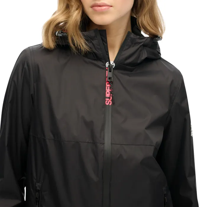 Superdry Hooded Logo Windbreaker Jas Dames