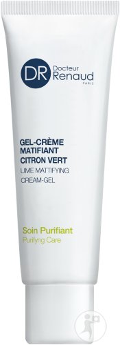 Dr Renaud Gel-Crème Matifiant Citron Vert Soin Purifiant Tube 50ml
