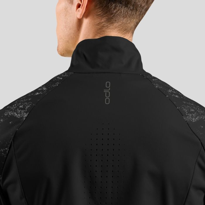 Odlo Herre Jakker Zeroweight Warm Pro Reflective Jacket Sort