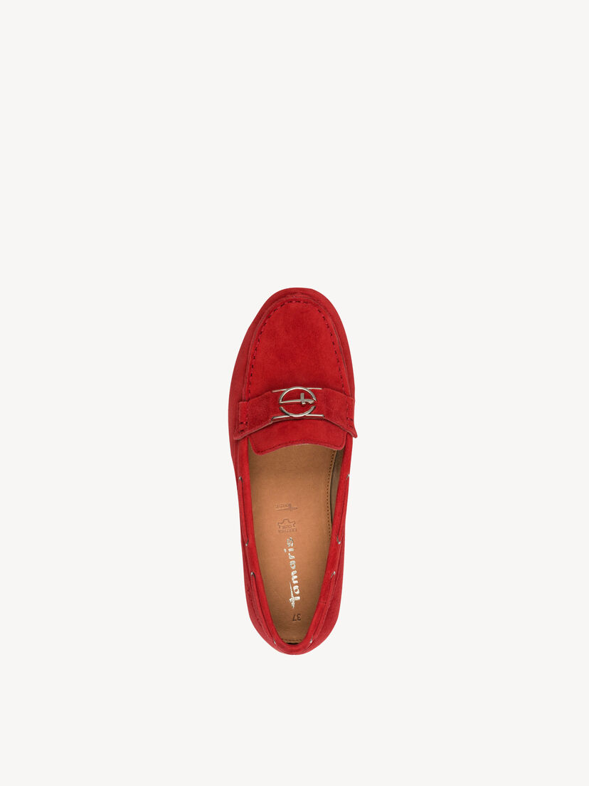 Leren Mocassin - rood