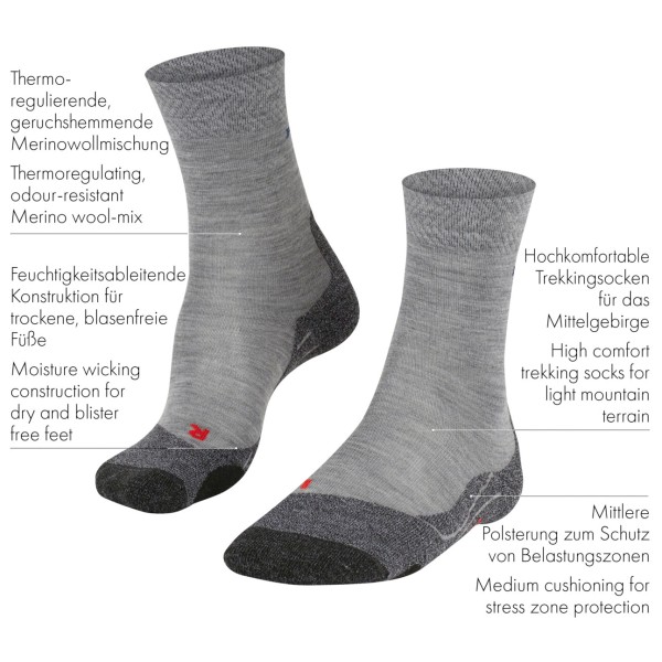 Falke - TK2 Melange - Chaussettes de randonnée