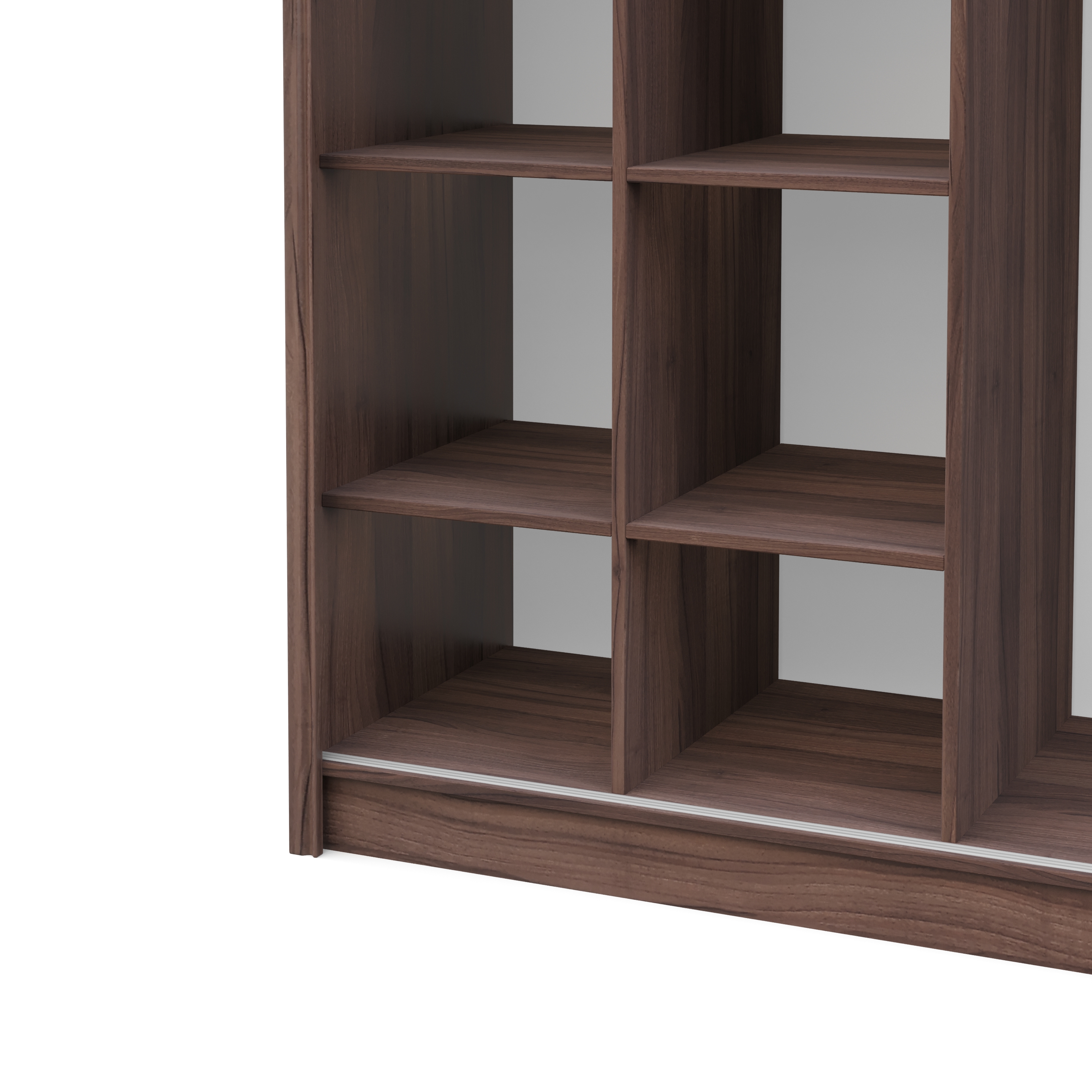 Kleiderschrank Schiebetüren mit Spiegel MONO 200 cm