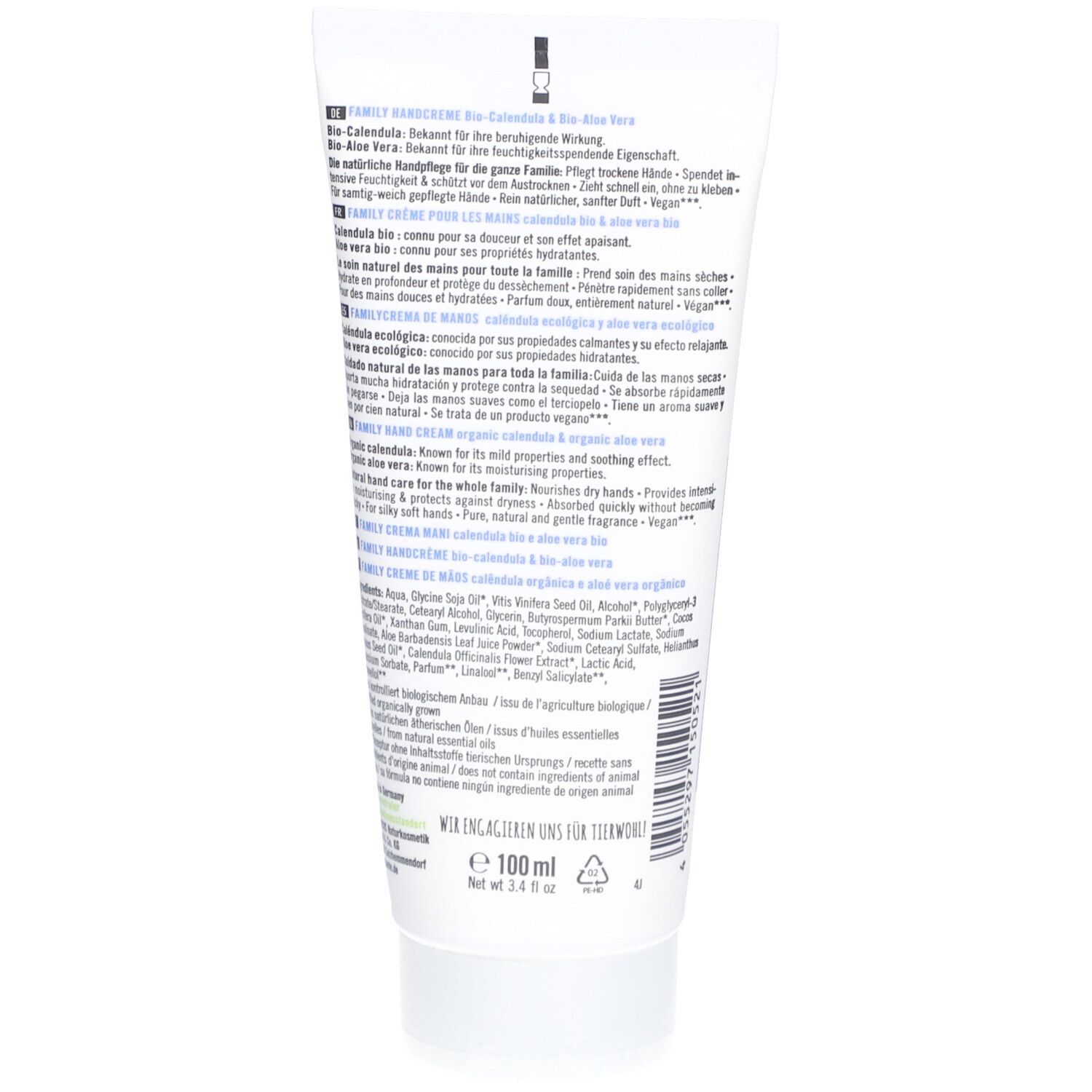 SANTE Family Handcreme Bio-Calendula & Bio-Aloe Vera