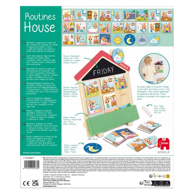 GOULA - Routine Haus - Spieltafel