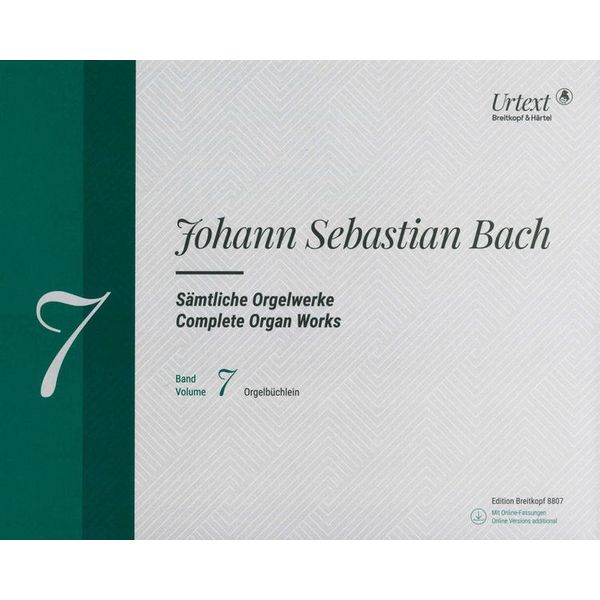 Breitkopf & Härtel Bach sämtliche Orgelwerke