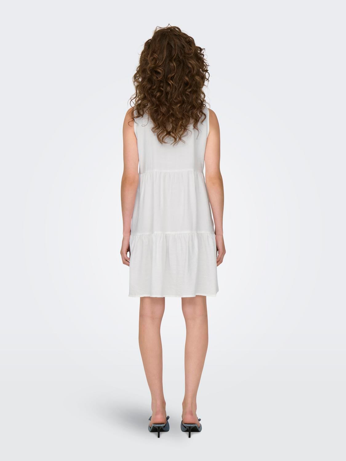 JDYSILAS Midikleid Cloud Dancer