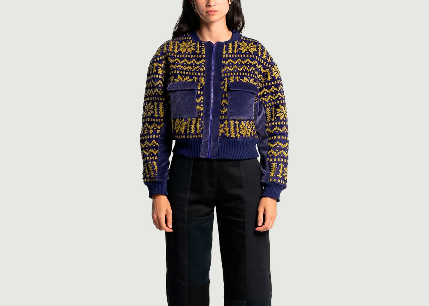 Veste d'hiver Losanje