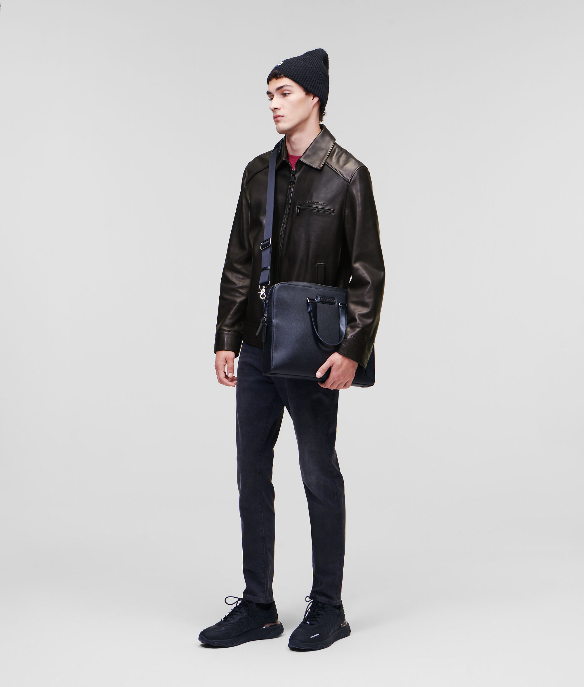 BLOUSON EN CUIR