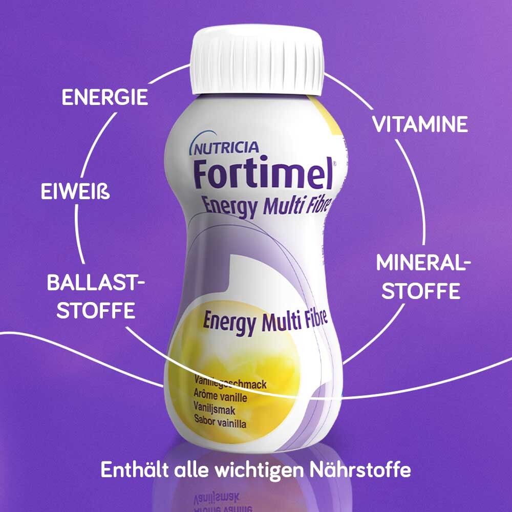 Fortimel® Energy Multi Fibre Trinknahrung Vanille