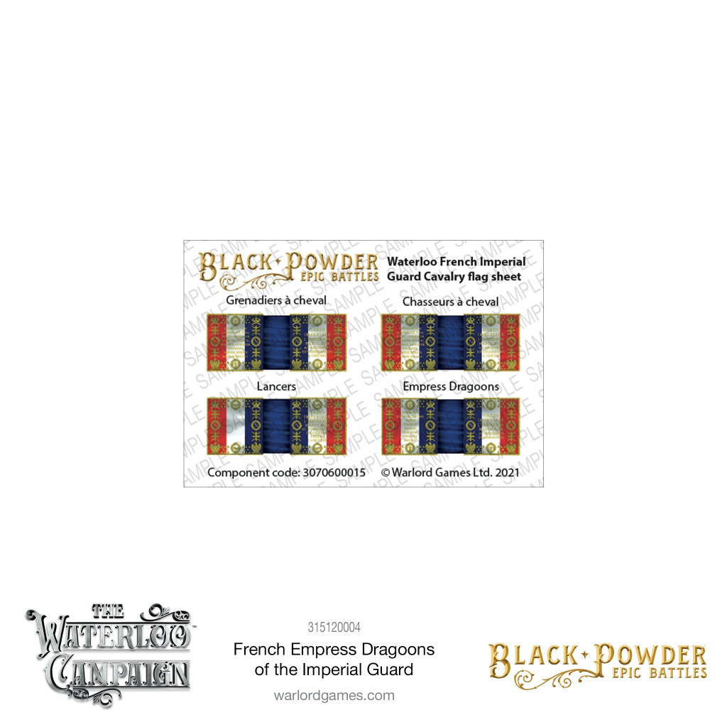 Black Powder - Epic Battles: Waterloo - French Empress Dragoons of the Imperial Guard