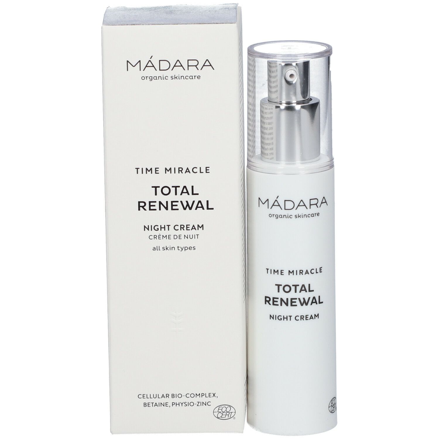 MÁDARA Time Miracle Nachtcreme