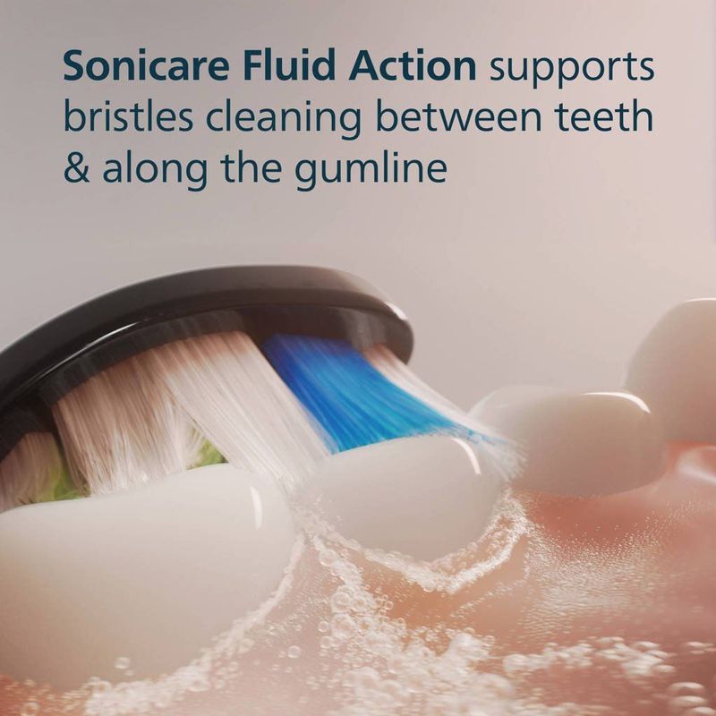 Philips Sonicare Optimal White W2 - Opzetborstels - Zwart - Verpakking van 4
