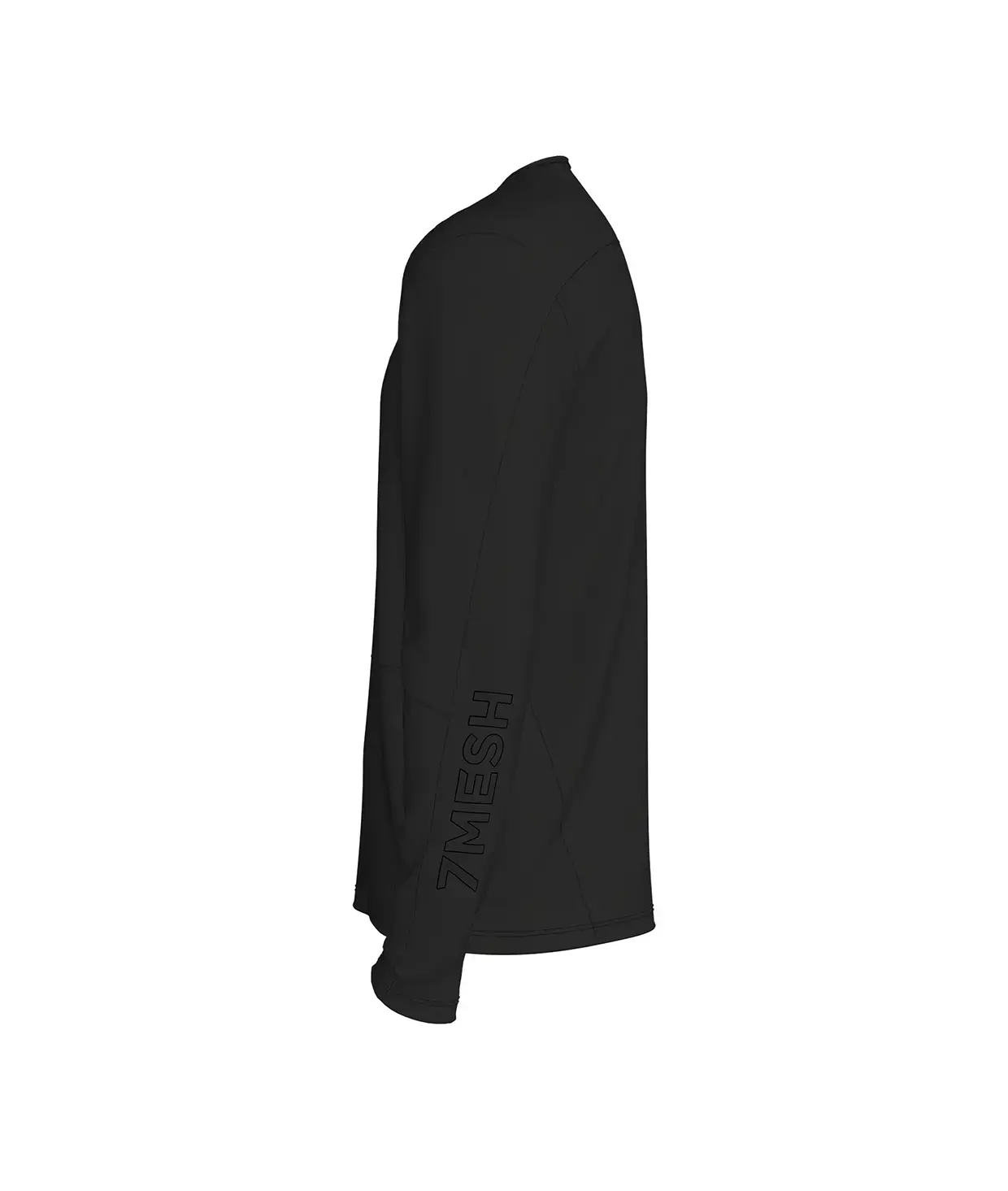 7mesh Roam MTB Fietsshirt Lange Mouwen Zwart Heren