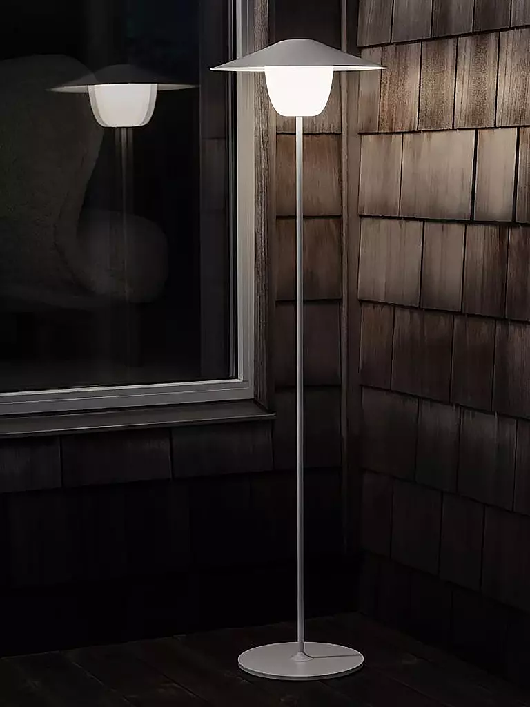 BLOMUS Mobile LED Stehlampe ANI 121cm White weiss