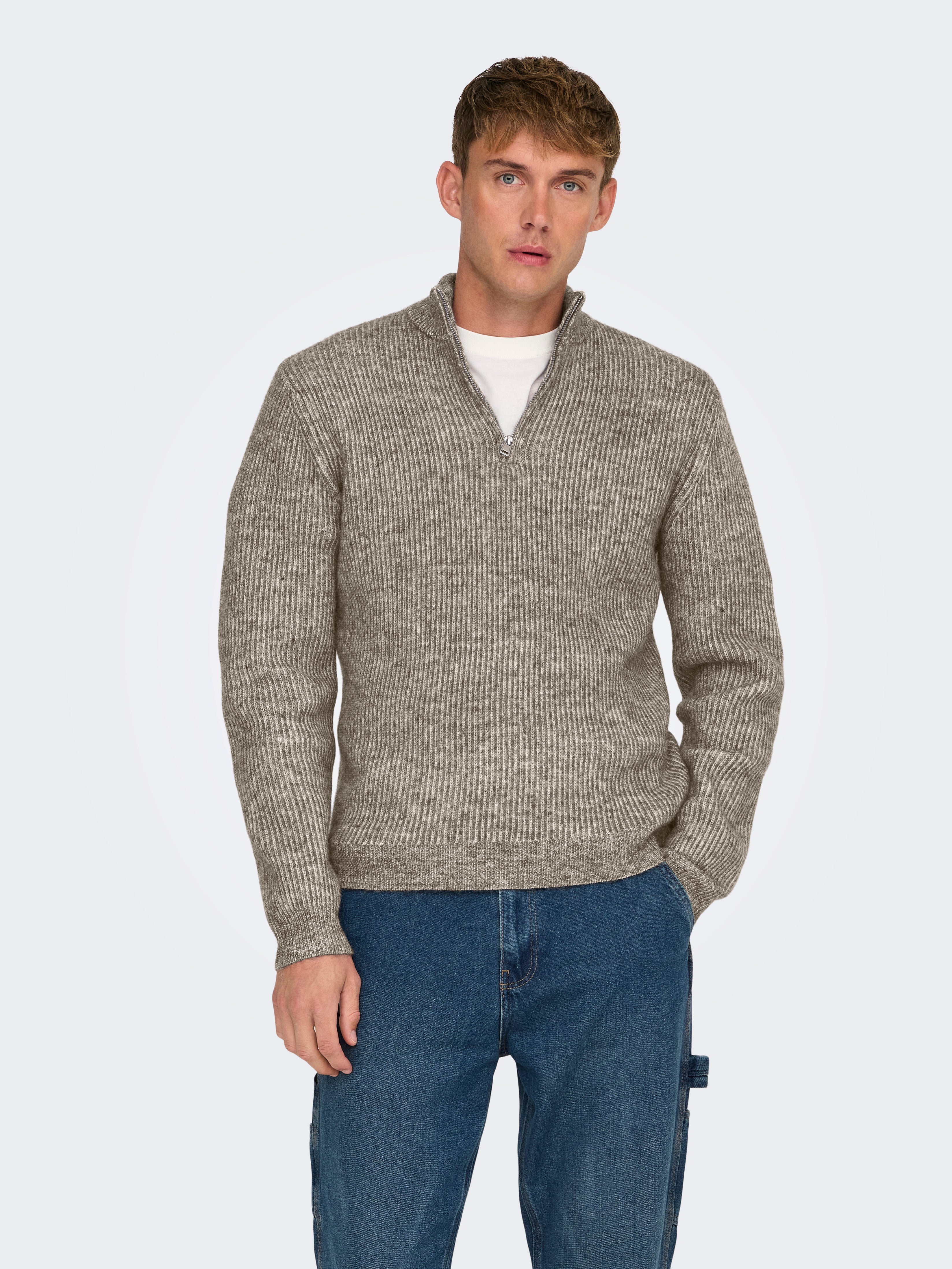 ONSTEGAN Pullover Vintage Khaki
