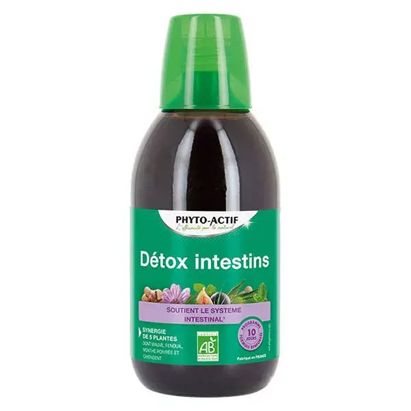 Coquetel de Desintoxicação Intestinal Orgânico Phyto-Actif 500ml