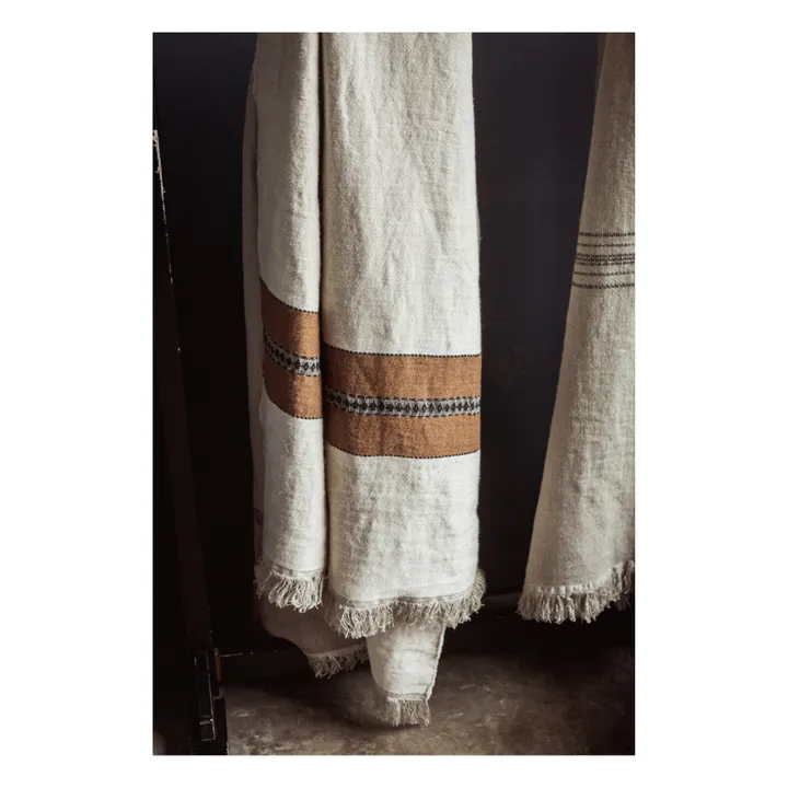 Libeco Plaid Etienne | Beige