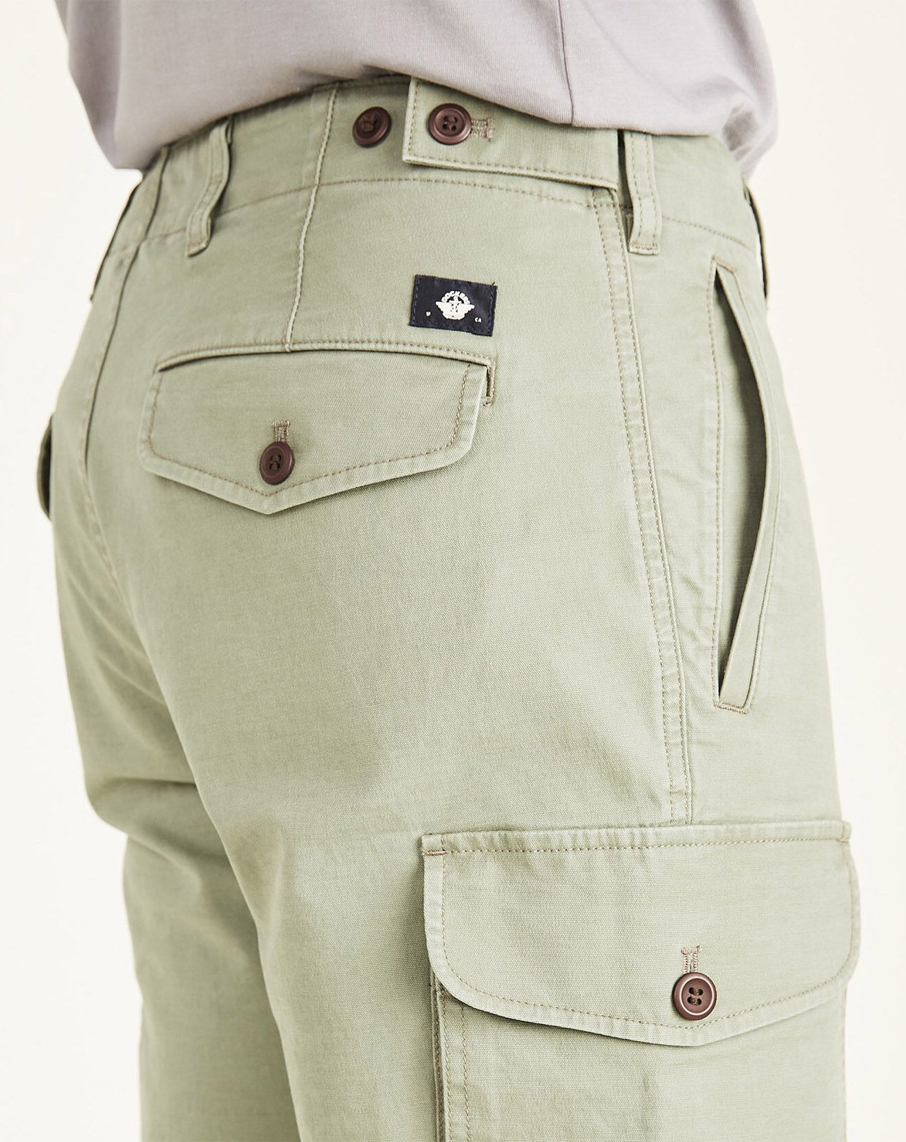 Dockers Pantalon Cargo kaki