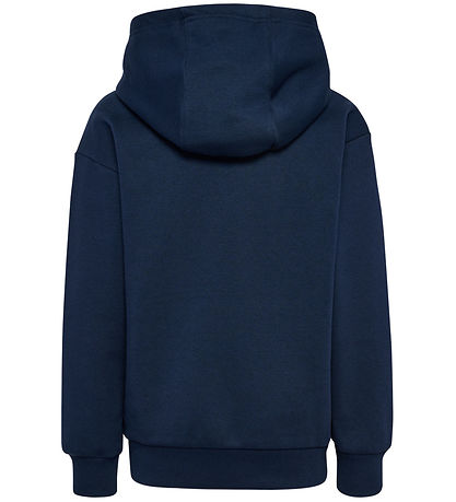 Hummel H?ttetr?je - hmlJr - Loose Hoodie - Dress Blue