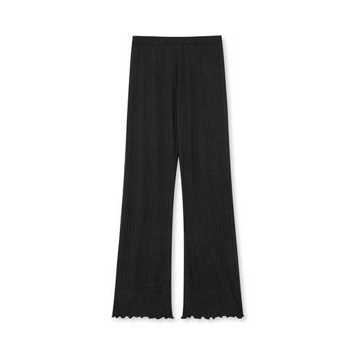 Mads Nørgaard 5x5 Solid Lonnie Bukser, Black, XS