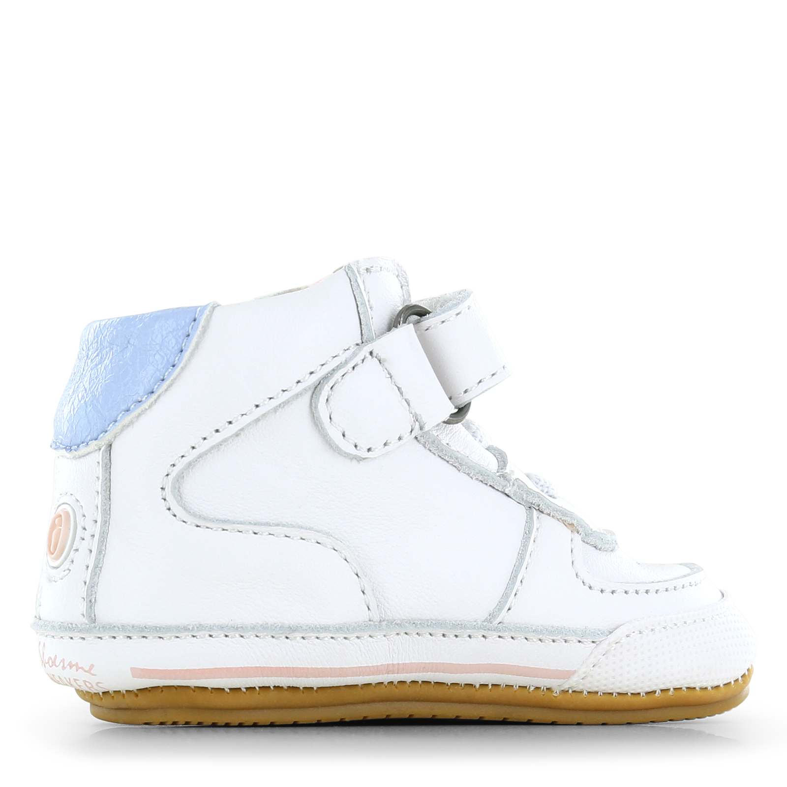 Shoesme wit-roze BABY-PROOF® schoentje  | Meisjes schoenen