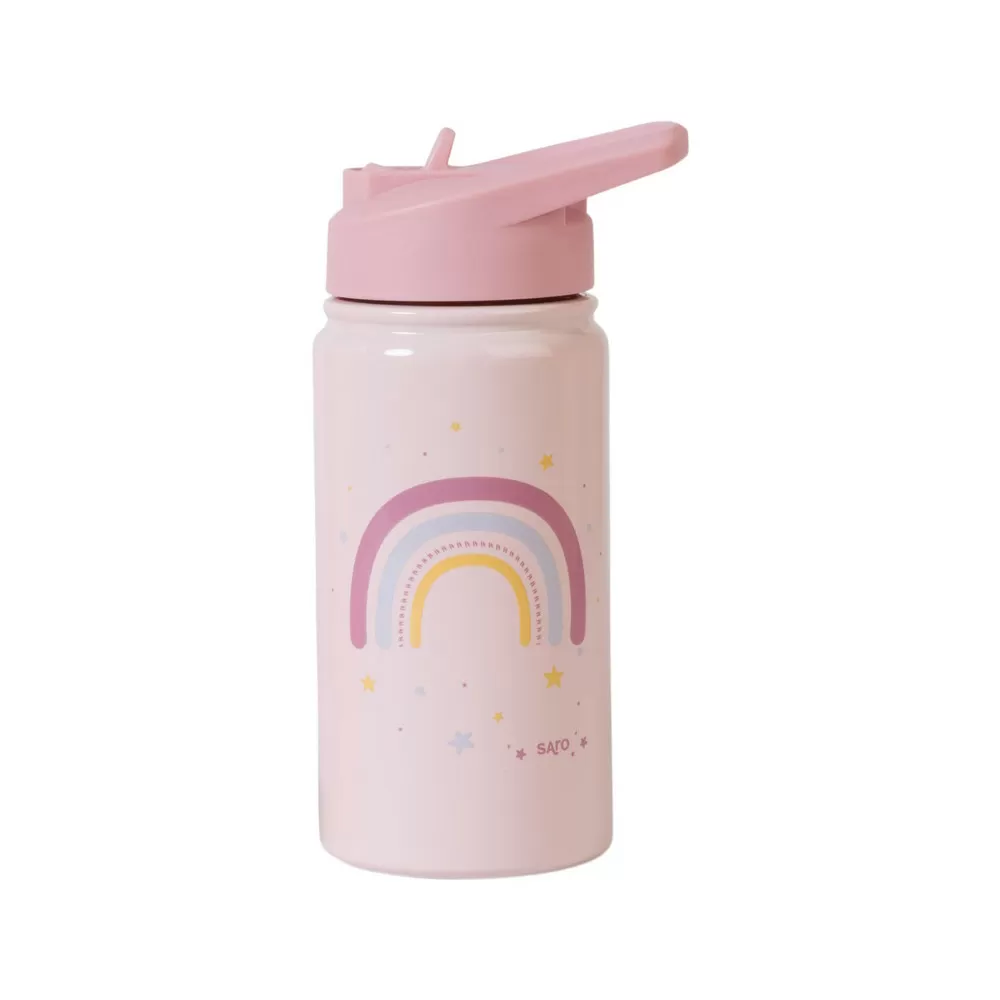 SARO BABY Thermoflaske m. Sugerør - Pink - 1 stk.