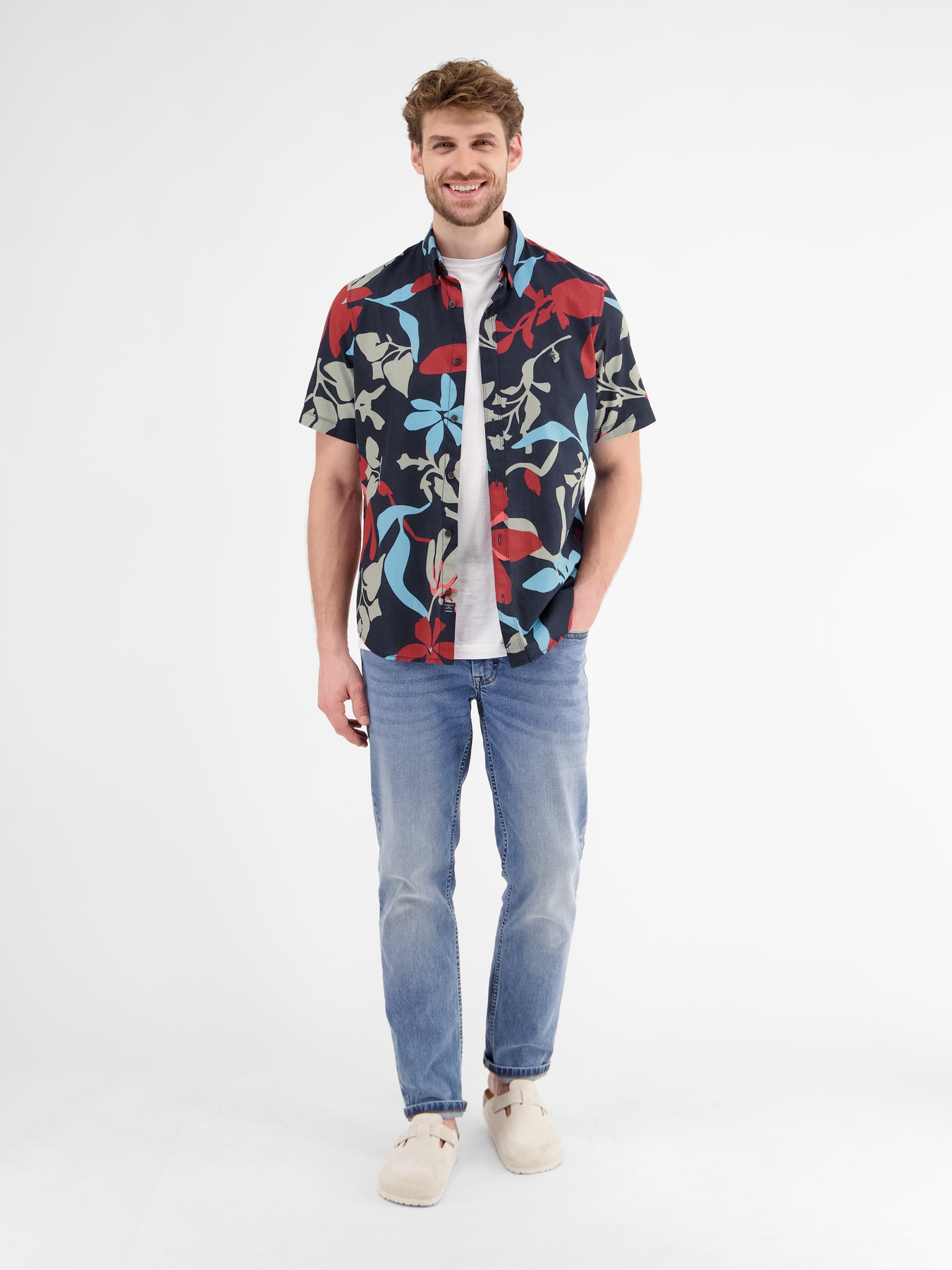 Sommerhemd in Hawaiian-Style