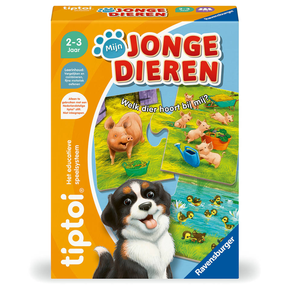 Ravensburger Tiptoi uitbreiding Mijn jonge dieren