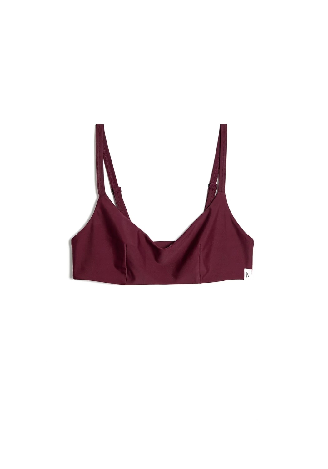 Neumuhle Bikini Top Biasca Net-Bikini Aubergine