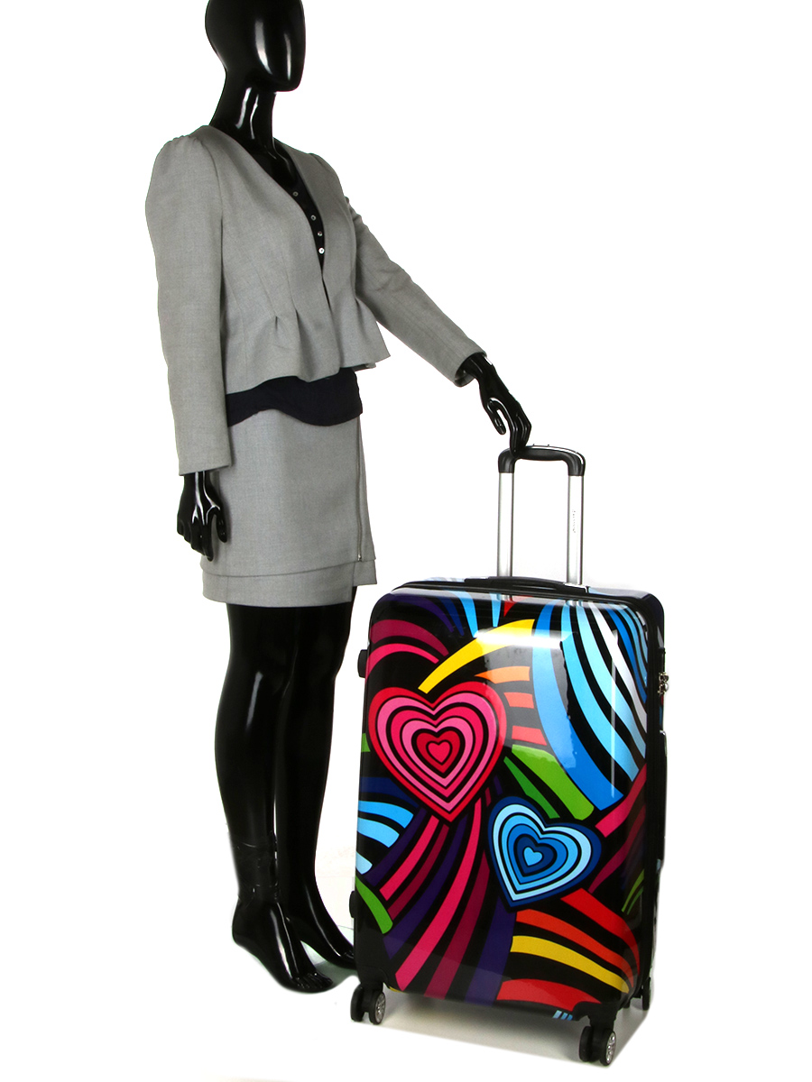 Valise Madisson Funky Hearts 75 cm