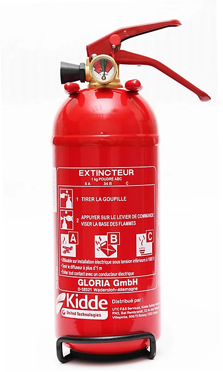 Extincteur polyvalent Kidde 1 kg ABC