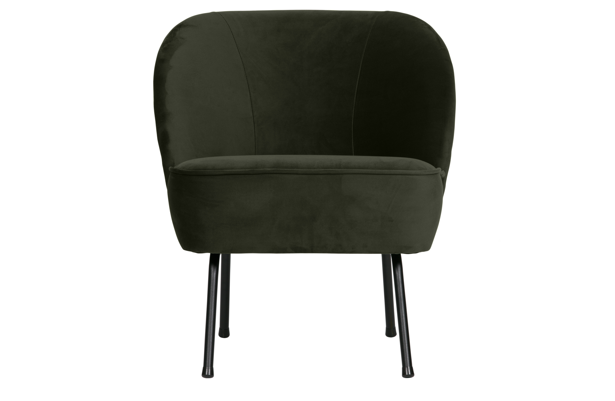Fauteuil Vogue fluweel - Donker Groen