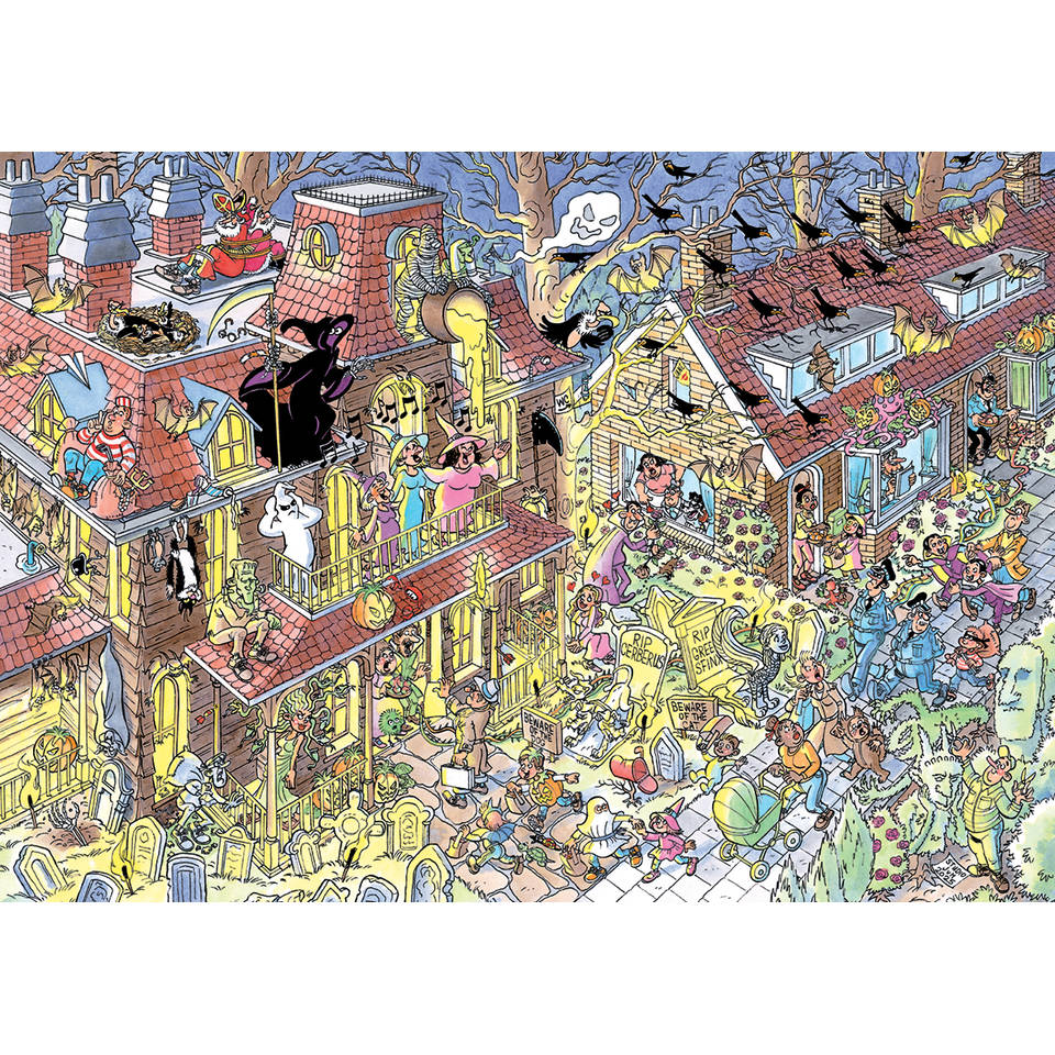 Jumbo Jan van Haasteren puzzel Trick or treat - 500 stukjes