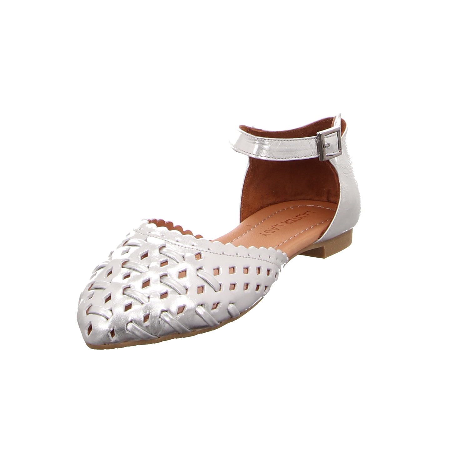 LauterLady Spangenschuh silber gold/silber/bronce