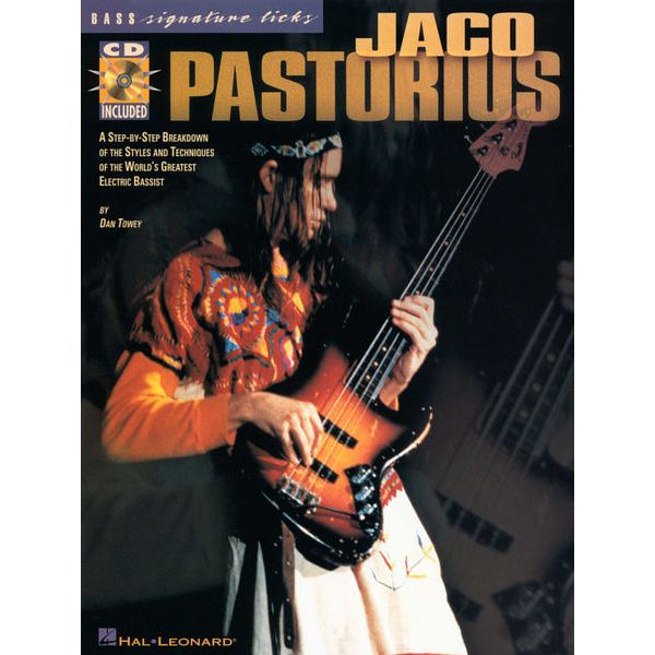 Hal Leonard Jaco Pastorius Bass Signature Licks