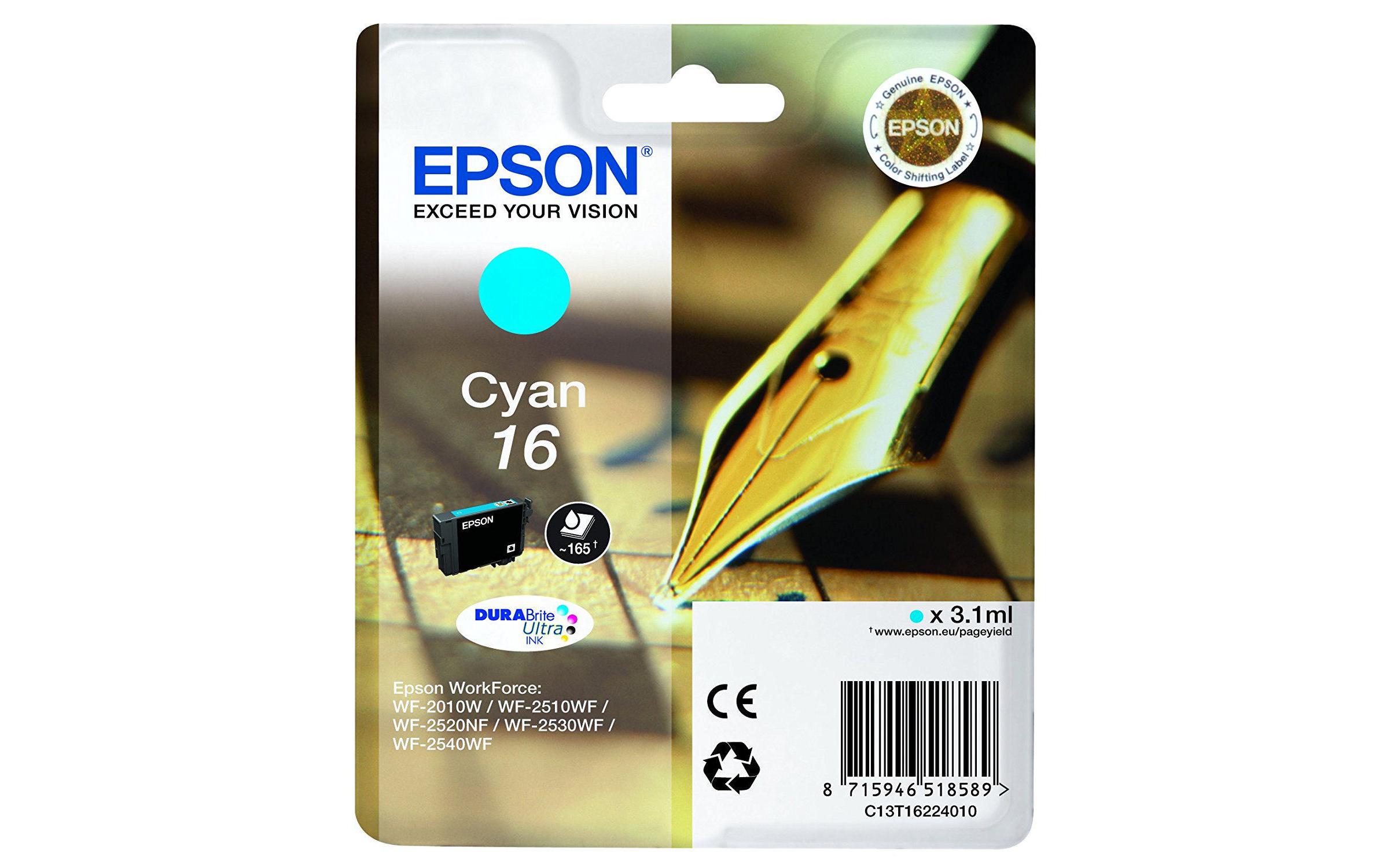 Tinte T16224012 CyanTinte, Cyan
