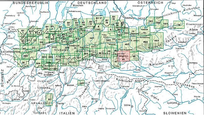 ALPENVEREIN - 42 SONNBLICK 1 25 000